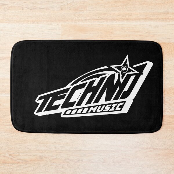 Item preview, TECHNO  - Y2K Slant (white)  designed and sold by Discothreadz.