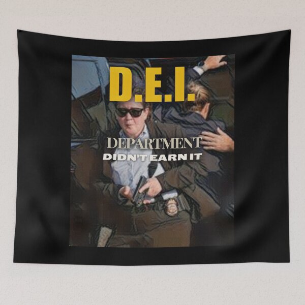 Item preview, Trump Security Service DEI designed and sold by Flirt-Teez.