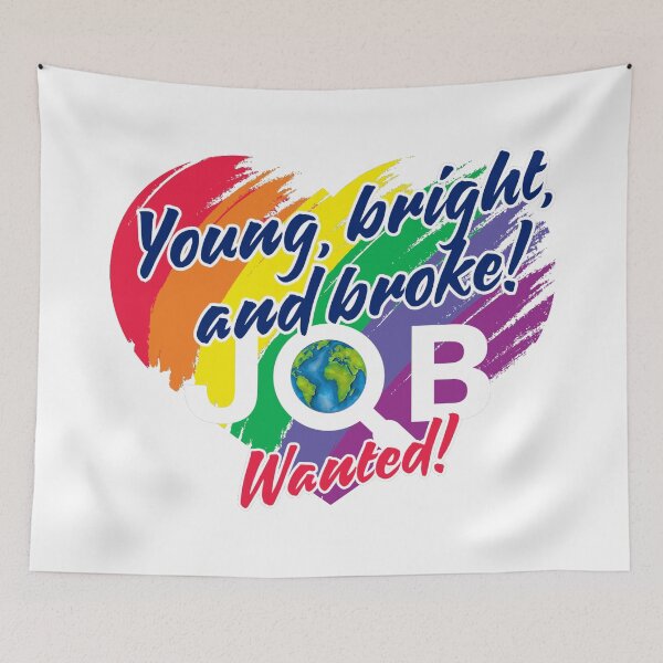 Item preview, Young, bright & broke #3 designed and sold by mrGrayMan.