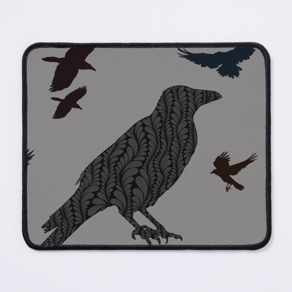 Item preview, Zen Petal Art - Black Halloween Crow designed and sold by SpeakBoldly.