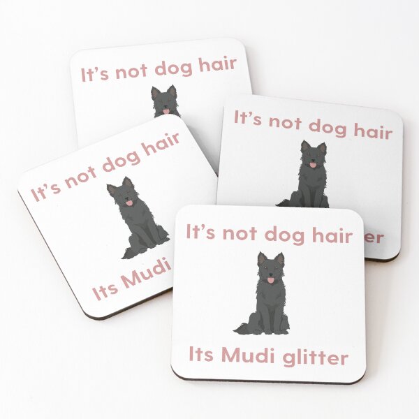 Item preview, Hungarian Mudi Dog, its not hair its glitter designed and sold by thedoglovershop.