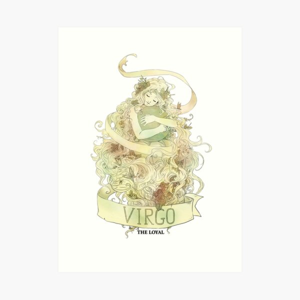 Virgo, The Loyal Art Print