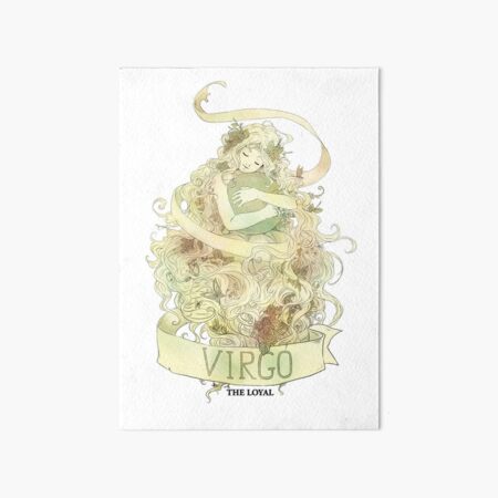 Virgo, The Loyal Art Board Print