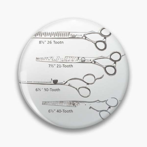 Item preview, Groomer Shears Sizing designed and sold by Corner-Distro.