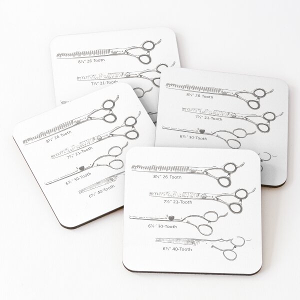 Item preview, Groomer Shears Sizing designed and sold by Corner-Distro.