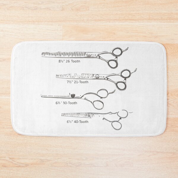 Item preview, Groomer Shears Sizing designed and sold by Corner-Distro.