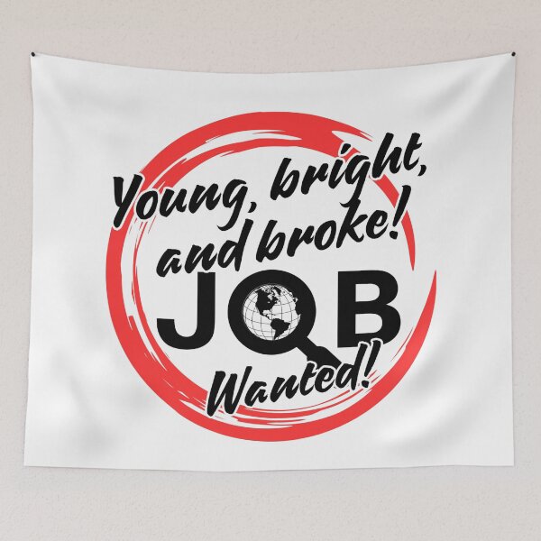 Item preview, Young, bright & broke #3 designed and sold by mrGrayMan.