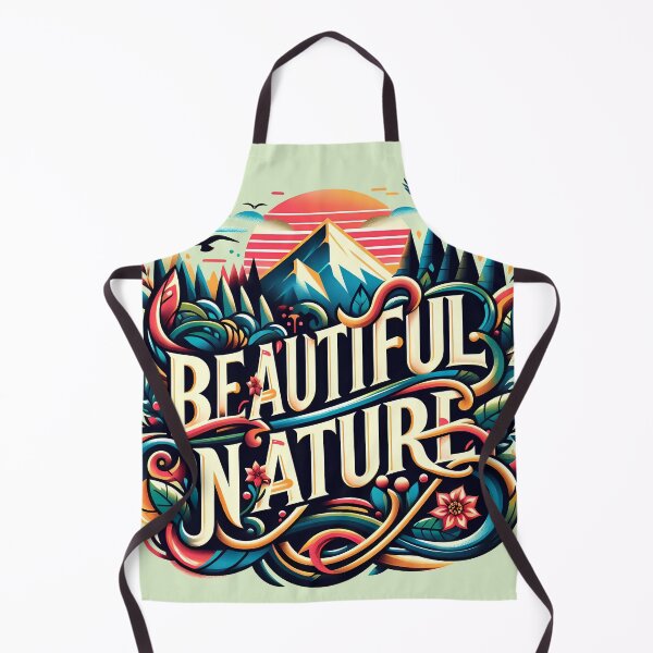 Item preview, Beautiful Nature, typography designed and sold by maxmaj.
