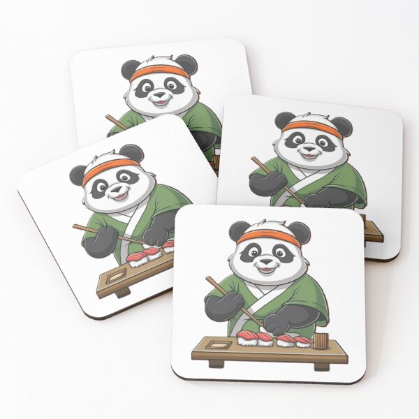 Item preview, Panda Sushi Chef designed and sold by JonysCreativeDesigns.