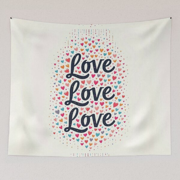 Item preview, Love Love Love designed and sold by Thedigital91.
