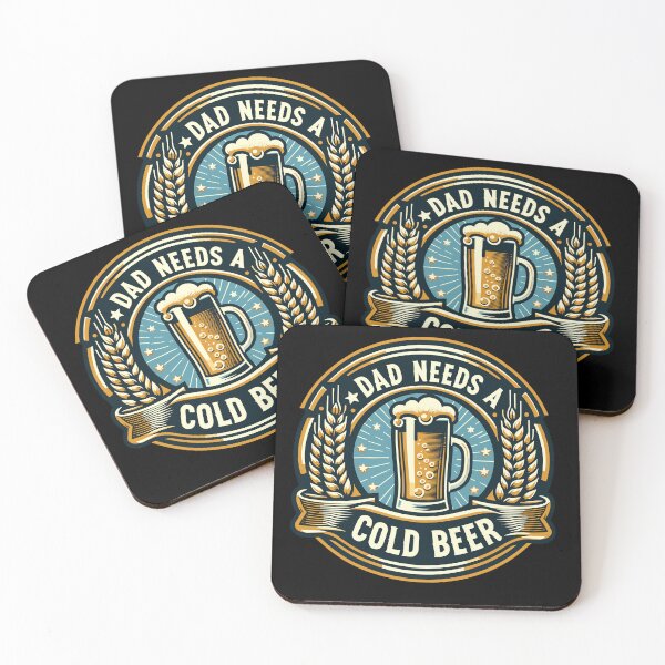 Item preview, Daddy Needs A Cold Beer Funny Fathers Day Brewery designed and sold by Dressed For  Duty.