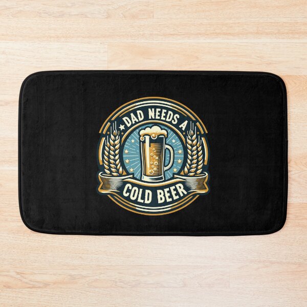 Item preview, Daddy Needs A Cold Beer Funny Fathers Day Brewery designed and sold by Dressed For  Duty.
