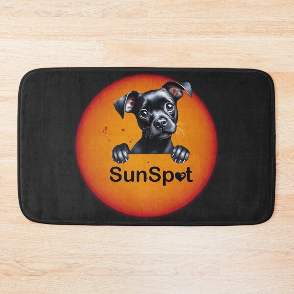 Item preview, Little Black Dog and SunSpot designed and sold by JawArts.