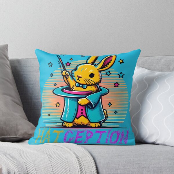 Item preview, Magician Rabbit Pulling a Hat designed and sold by beyazart.