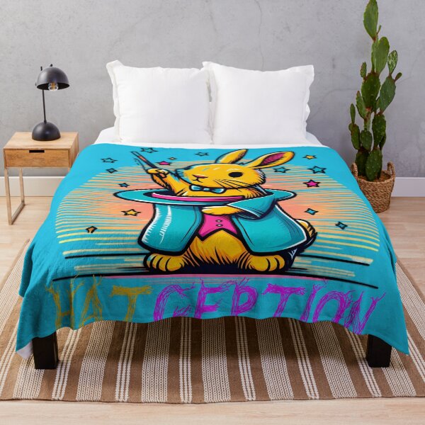 Item preview, Magician Rabbit Pulling a Hat designed and sold by beyazart.