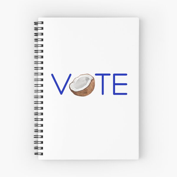 Artikelvorschau, Kamala Harris Kokosnuss-Abstimmung Sticker entworfen und verkauft von CoffeeB4Copies-.