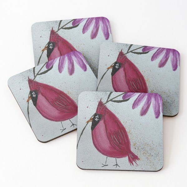 Item preview, Red Bird Finds a Flower  designed and sold by SisterPower.