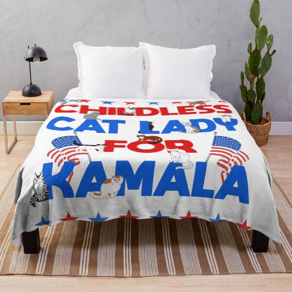 Item preview, CHILDLESS CAT LADY FOR KAMALA designed and sold by ourkid.