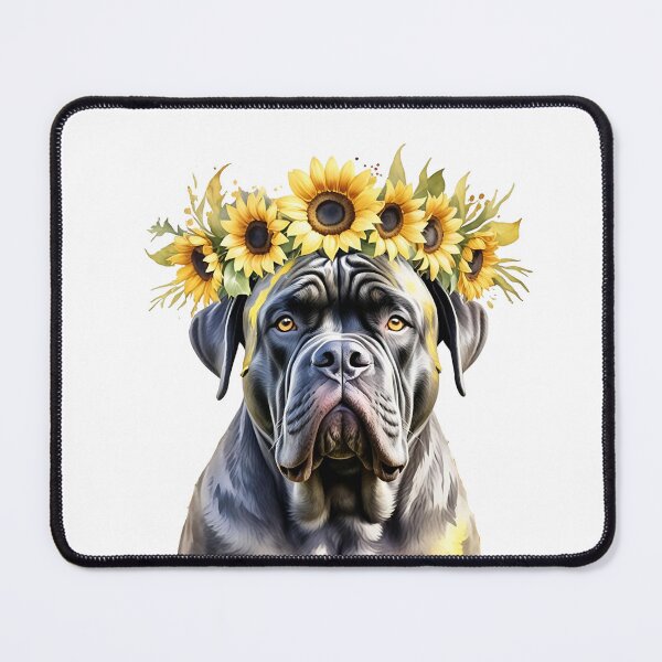Item preview, Cane Corso Wearing Sunflower Crown designed and sold by TheAnimalZ00.
