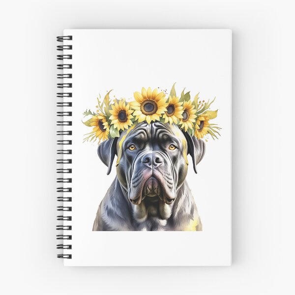 Item preview, Cane Corso Wearing Sunflower Crown designed and sold by TheAnimalZ00.