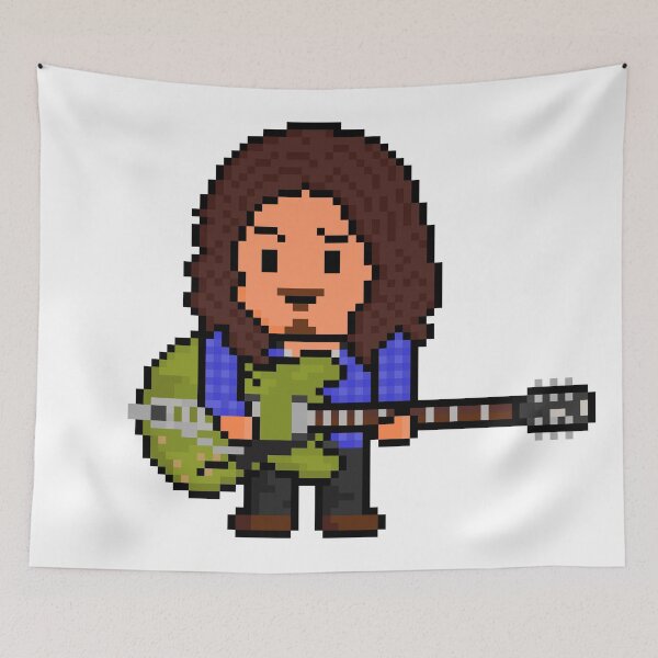 Item preview, Rock Battle Powerful Pixel Grunge Genuis Rocker designed and sold by gkillerb.