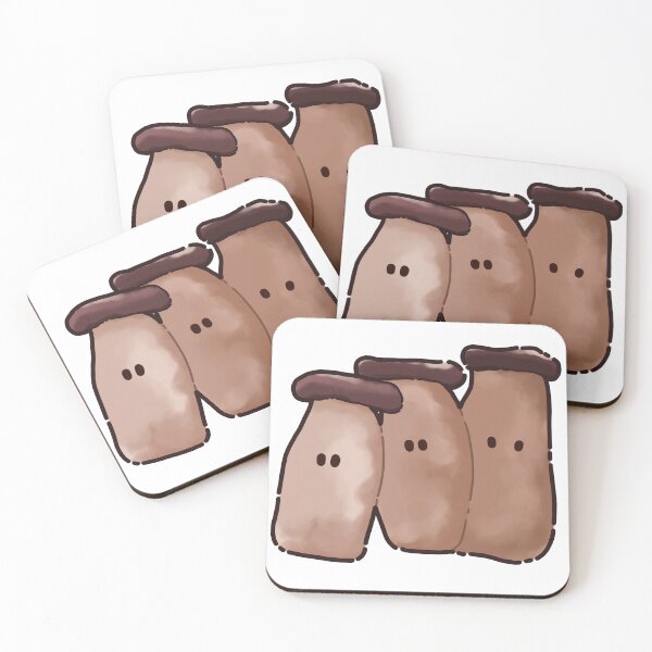 Item preview, Eryngii mushroom cute cartoon designed and sold by WwsNttb.