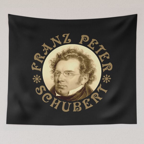 Item preview, Franz Peter Schubert - Vintage Design - Old Gold - RB designed and sold by GrandArtists.