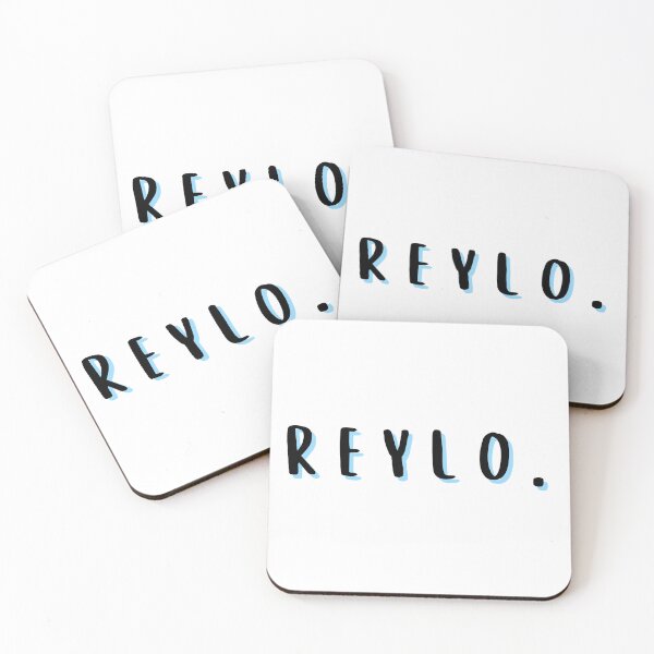 Item preview, Reylo Minimalistic Text Blue Shadow designed and sold by MintMochaMatcha.