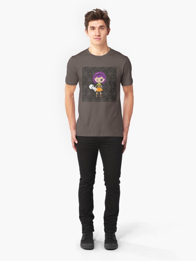 Alternate view of Violet Voodoo Slim Fit T-Shirt