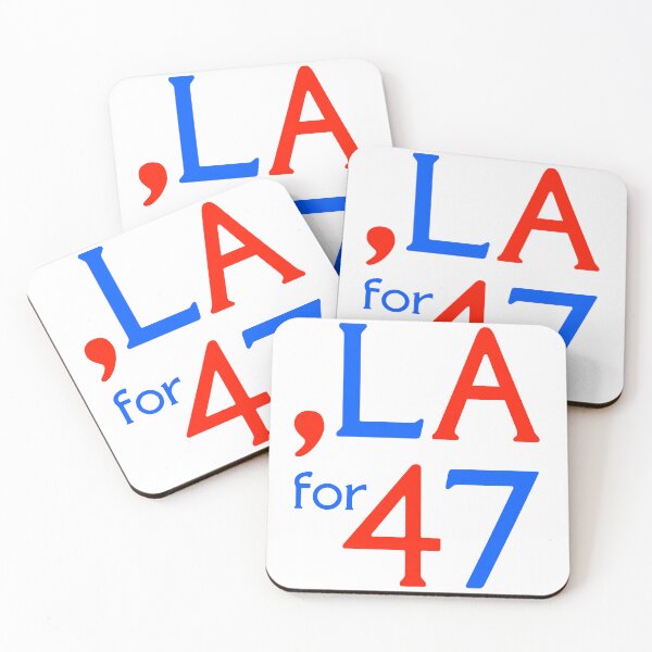 Item preview, Comma LA For 47 - Kamala Harris 2024 designed and sold by ourkid.