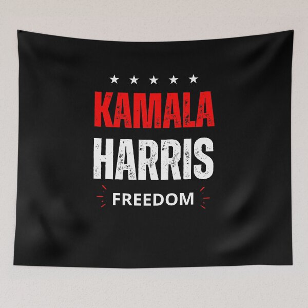 Item preview, KAMALA HARRIS FREEDOM 2024 T-SHIRT designed and sold by artetotal.