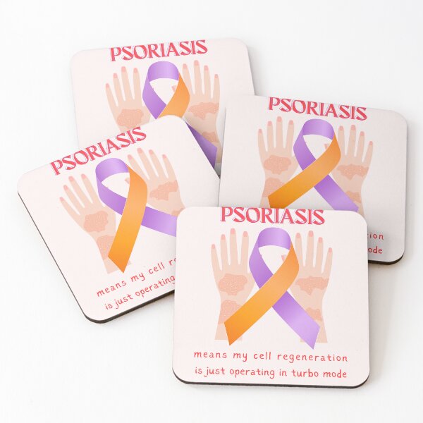 Item preview, Psoriasis Warrior:Fighting the flakes,Psoriasis Awareness  designed and sold by OwlWorks.