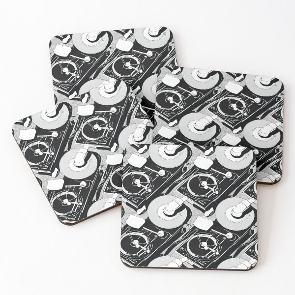 Item preview, Vintage Vibes - Analog Music #Patterns 05 #TurnTables #DJ #Devices #AnalogMusic designed and sold by AlienSativo.
