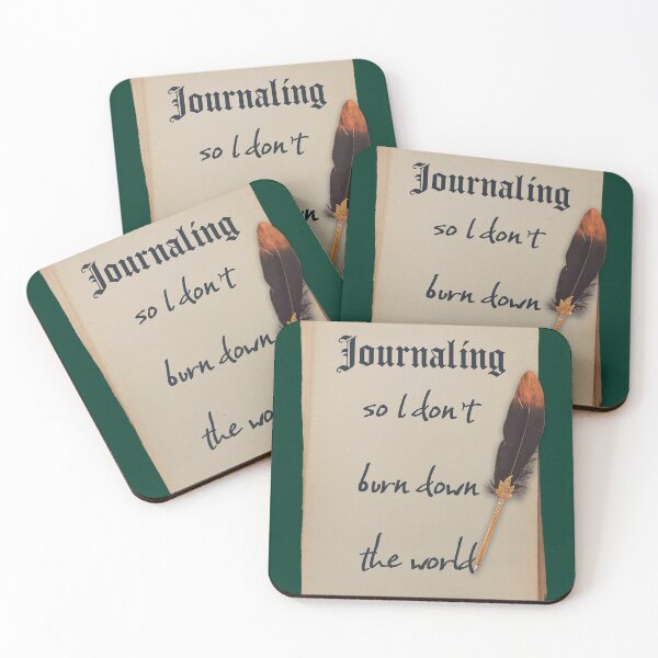 Item preview, Journaling so I don't burn down the world designed and sold by ArtsyTales.