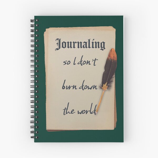 Item preview, Journaling so I don't burn down the world designed and sold by ArtsyTales.