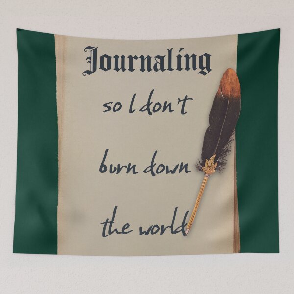 Item preview, Journaling so I don't burn down the world designed and sold by ArtsyTales.