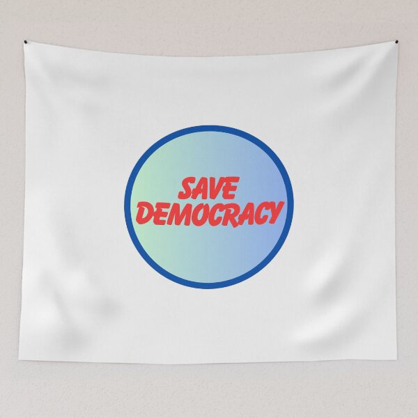 Item preview, Save Democracy  designed and sold by CharmStudio.