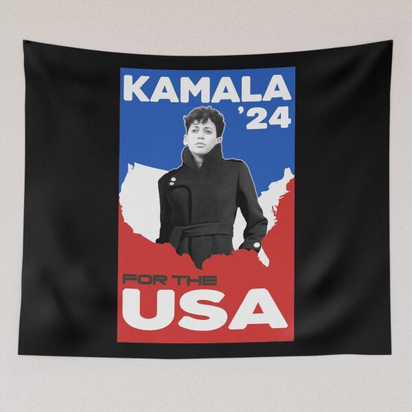 Item preview, Kamala Harris For The USA 2024 designed and sold by ourkid.