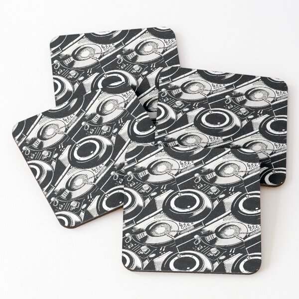 Item preview, Vintage Vibes - Analog Music #Patterns 06 #TurnTables #DJ #Devices #AnalogMusic designed and sold by AlienSativo.