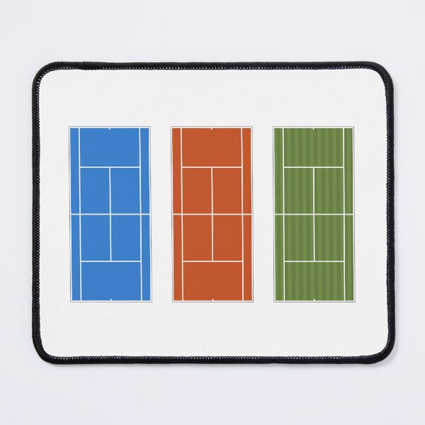 Item preview, Tennis Court Surfaces designed and sold by PixelsandPulp.