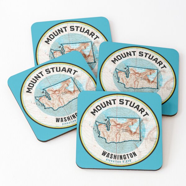 Item preview, Washington Souvenir Map - Mount Stuart designed and sold by Willz Designz.