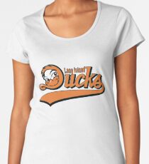 Long Island Ducks Premium Scoop T-Shirt