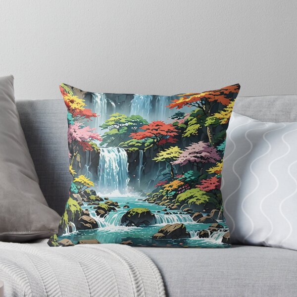 Item preview, Hidden Waterfall in the Japanese Forest Third Edition designed and sold by UNKREALPROD.