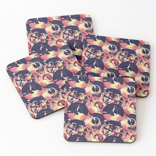 Item preview, Vintage Vibes - Analog Music #Patterns 08 #Vinyls #LP #DJ #AnalogMusic designed and sold by AlienSativo.