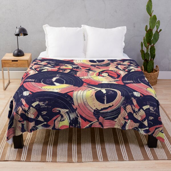 Item preview, Vintage Vibes - Analog Music #Patterns 08 #Vinyls #LP #DJ #AnalogMusic designed and sold by AlienSativo.