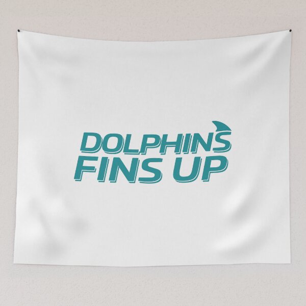 Item preview, Dolphins fins up designed and sold by sabinako.