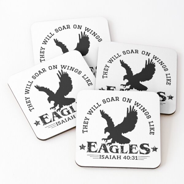 Item preview, Soar on Wings like Eagles, Isaiah 40:31 designed and sold by MoriaStore.