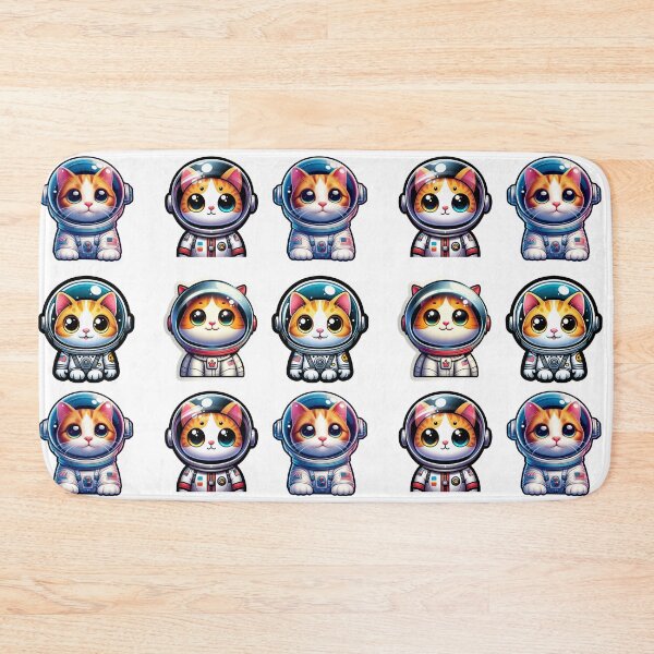 Item preview, Colorful Cosmic Kittens designed and sold by joejiing.