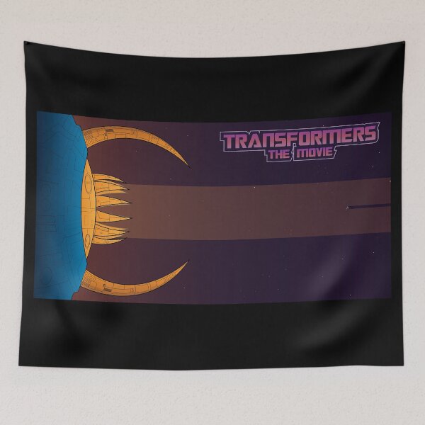Item preview, Transformers The Movie 1986 Animated Film Poster  designed and sold by Robot-Art.