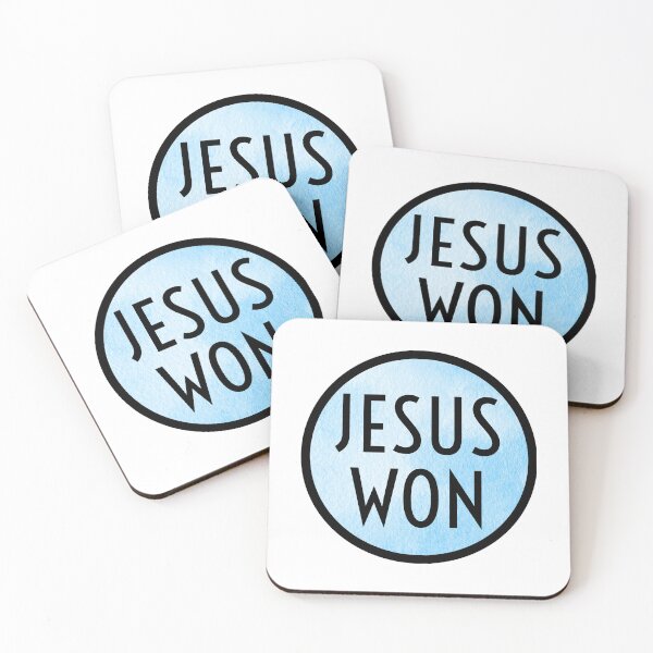 Item preview, Jesus Won,Bible Verse ,Christian Gospel Quotes, Inspirational  Christian Woman Design designed and sold by mattlee20.